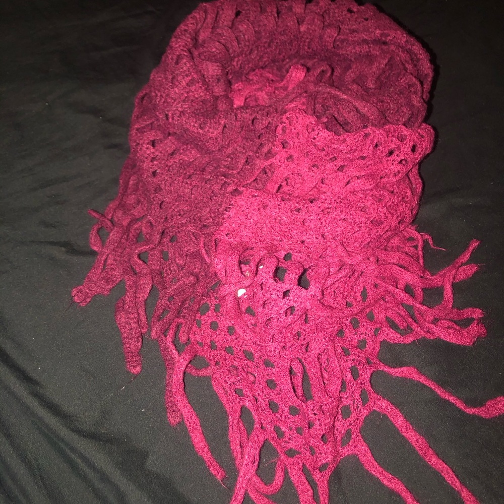 Frayed Infinity scarf